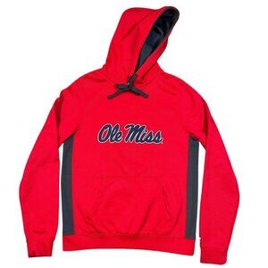 Russel Boys Ole Miss Red Hooded Sweatshirt SIZE-MEDIUM